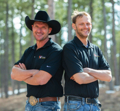 Garth Hystad and son Brandon Hystad